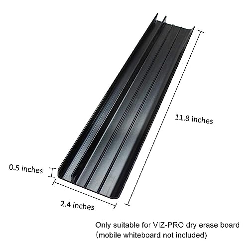 VIZ-PRO Dry Erase Board Detachable Marker Tray, Only fit Viz-Pro Whiteboard - Image 2