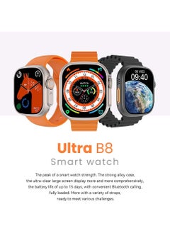 Brave Ultra Smart Watch 2.1" Screen Bluetooth Call Music Heart Rate IP67 Waterproof, Voice assistant, NFC access control, ECG, Blood pressure, Blood oxygen, 49mm Android and iOS Compatible  - Image 3