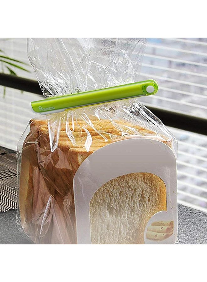 Home Pro 3 Pieces Colourful Bag Clips Food Bag Sealing Clips Bpa Free Air Tight Seal Grip Food Bags - Multicolour - Image 3