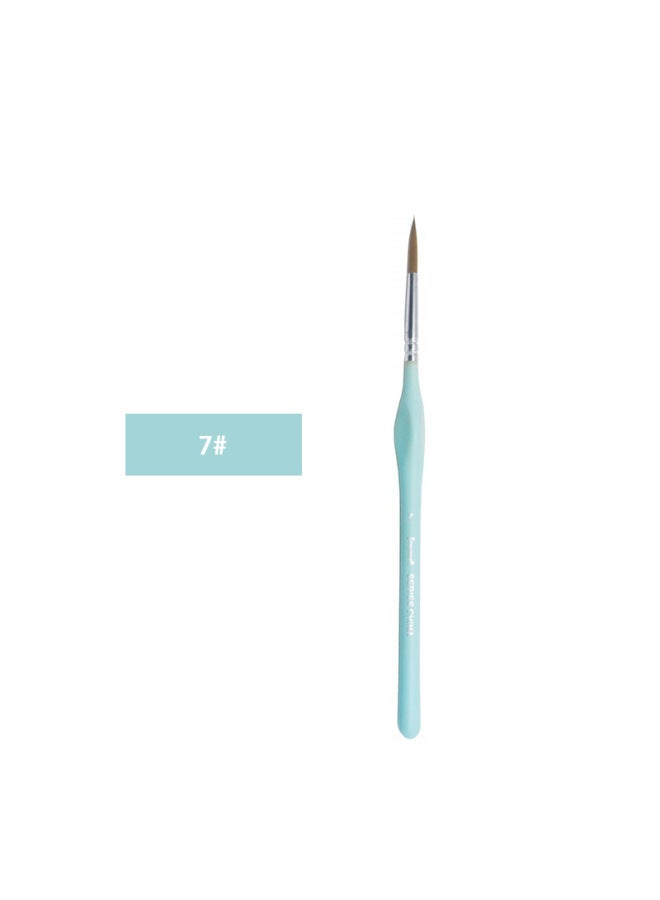 Nine Extremely Three-sided Drawing Pen Watercolor Gouache Brushwork Outline Tracing Pen Drawing Surface-drawing Photo Pen Extra Traditional Chinese Painting Hand-painted - Image 1