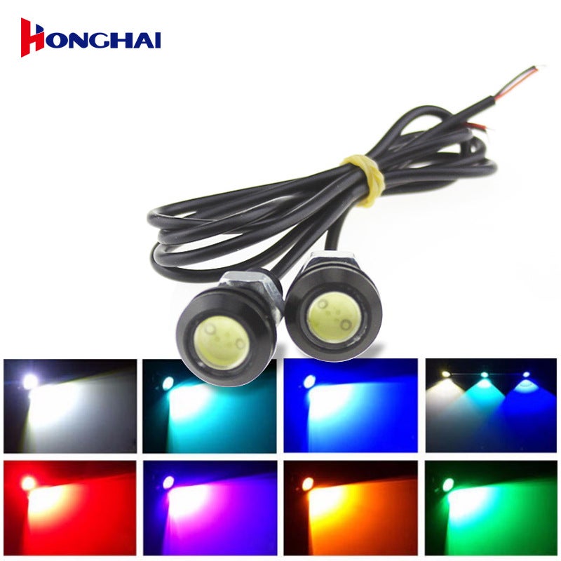 Loquat 18MM LED Eagle Eye Turn Signals - Car  Motorcycle Retrofit Yellow light
