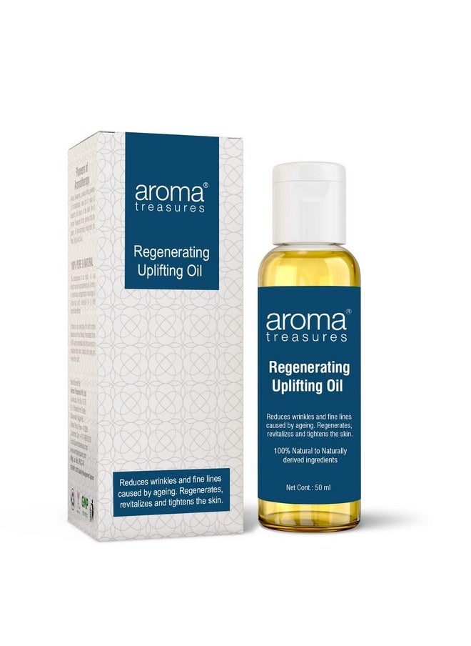 Aroma Treasures Anti Ageing Regenerating Uplifting Oil - For Mature Skin (50 Ml)  - Image 4
