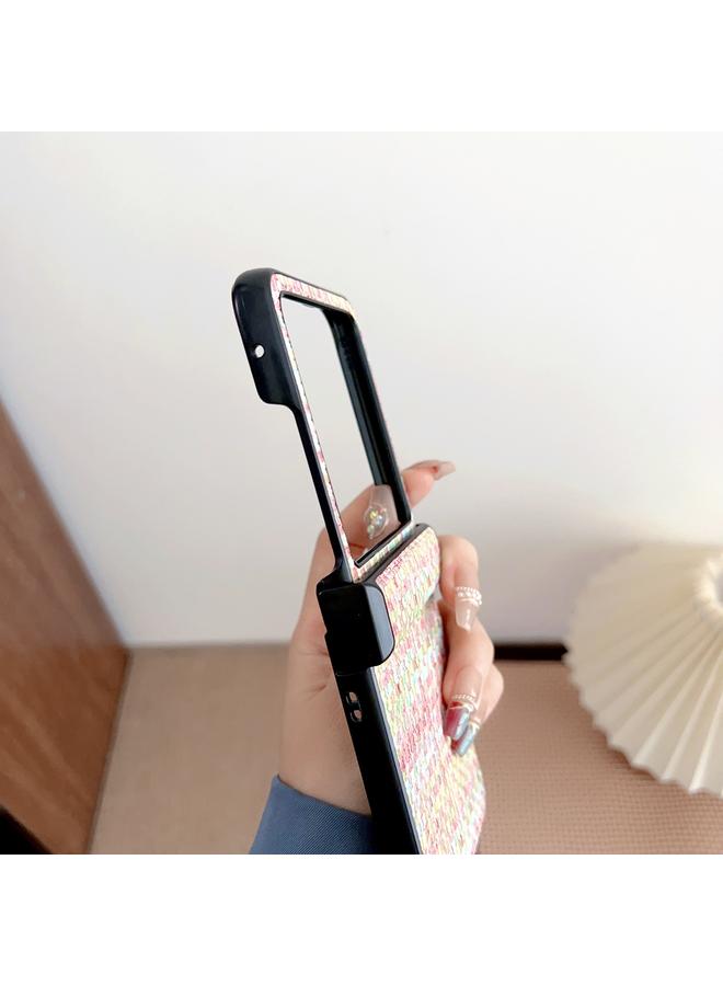 اس-توب جراب لهاتف Motorola Razr 50 بنمط نسج خيالي، طقم من ثلاث قطع، جراب هاتف واقٍ - Image 4