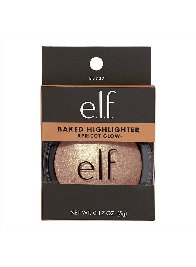 Elf Cosmetics Baked Highlighter 83707 Apricot Glow, 1.1 Ounce - Image 3