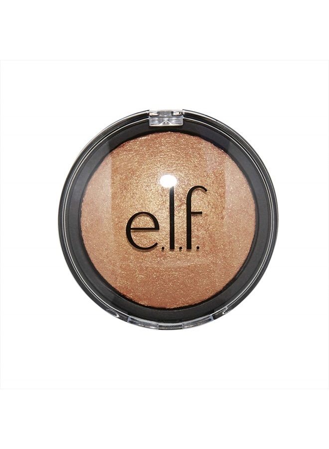 Elf Cosmetics Baked Highlighter 83707 Apricot Glow, 1.1 Ounce - Image 1