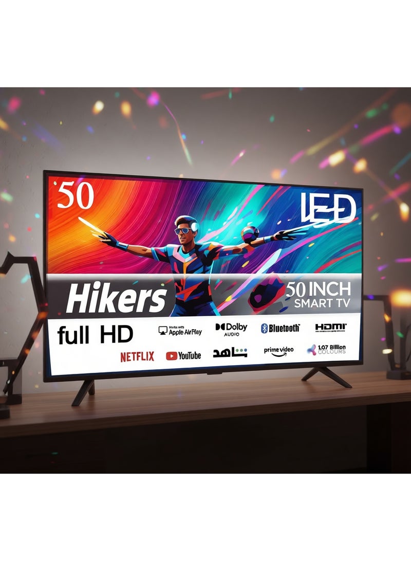 Hikers 50″LED TV - FHD 1920x1080 50°(126 cm) Screen - SMART TV - HIKT-50S3 - Image 5