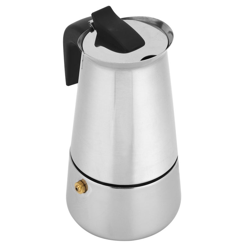 200ml Portable Coffee Maker Moka Pot Stainless Steel Coffee Kettle Pot for Home Kitchen Supplies - Image 5