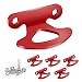 ONAGAD 6 Pcs Tie Down Anchors for 20002017 Ford F150 Tie Down Hooks with Red Powder Coating Fits 20042017 F150 Styleside Fits 20012010 Explorer Sport Trac InnerBed Pickup Truck Bed Tie Downs - Image 2