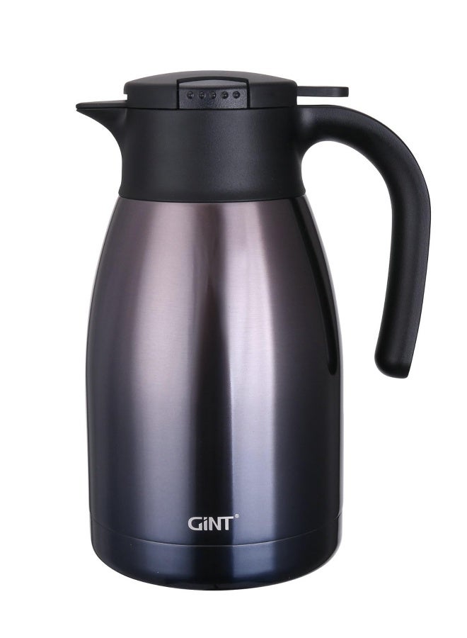 GiNT 51Oz Stainless Steel Thermal Coffee Carafe with Lid/Double Walled Vacuum Thermal Carafe / 12 Hour Heat Retention (Purple, 1.5L) - Image 1