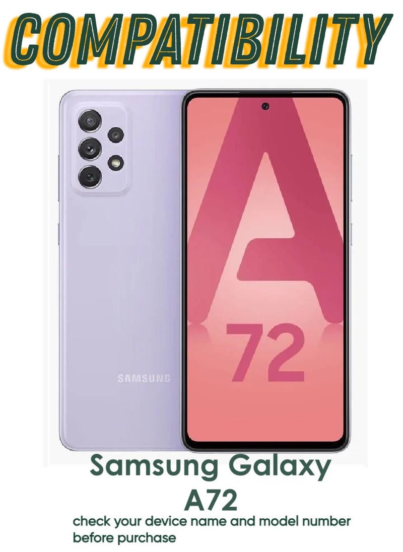ACLIX 4 Pieces Antistatic ESD Dustproof Premium Quality High Definition Tempered Glass Screen Protector Designed For Samsung Galaxy A72 - Image 3