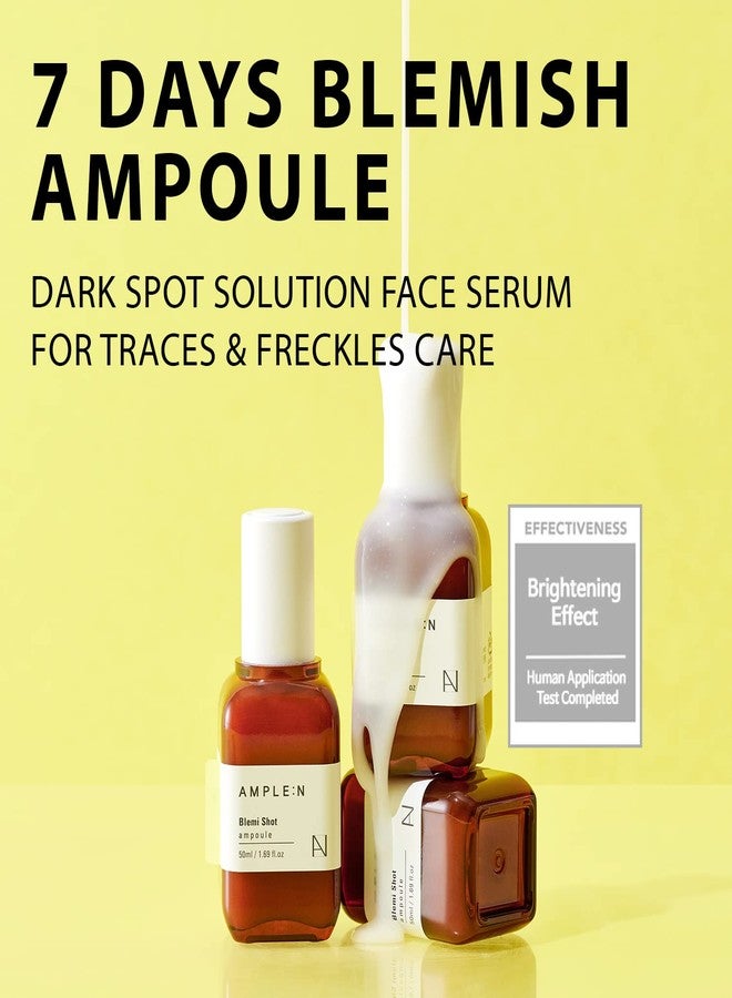 CORÉANA AMPLE:N Blemi Shot Serum - 7 Days Dark Spot Corrector Remover Serum for Face - F or a Brighter & Appearance - Diminishes Dark Spots & Visibly Firms - Niacinamide & Vitamin C, 1.69 fl.oz. - Image 2