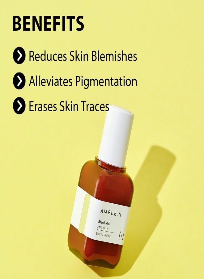 CORÉANA AMPLE:N Blemi Shot Serum - 7 Days Dark Spot Corrector Remover Serum for Face - F or a Brighter & Appearance - Diminishes Dark Spots & Visibly Firms - Niacinamide & Vitamin C, 1.69 fl.oz. - Image 3