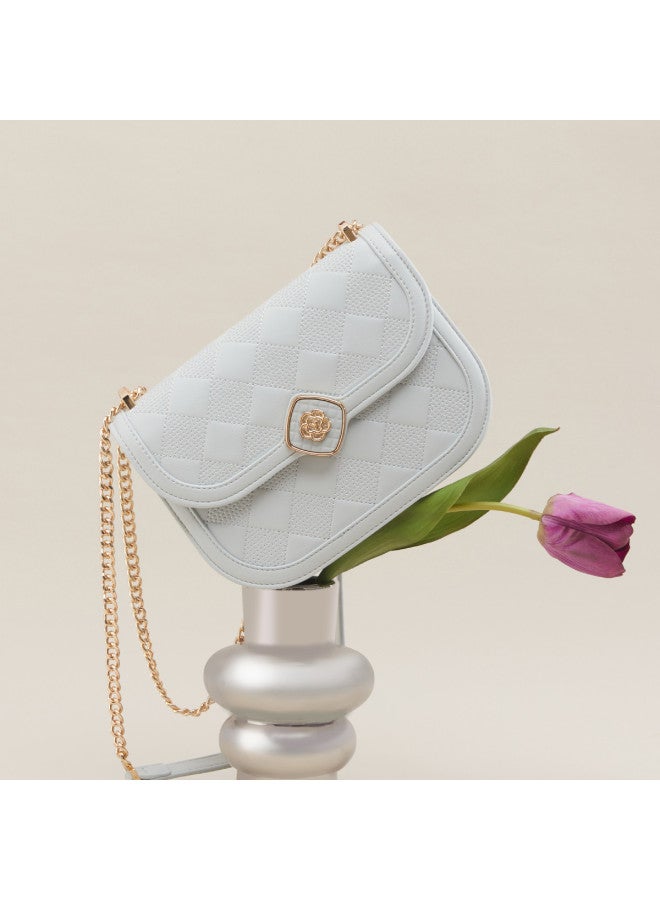 YEARCON Perfect Gift Choice】diamond Pattern Chain Bag, Stylish Textured Shoulder Bag And Crossbody Bag For Women, Ideal Gift For - Image 2