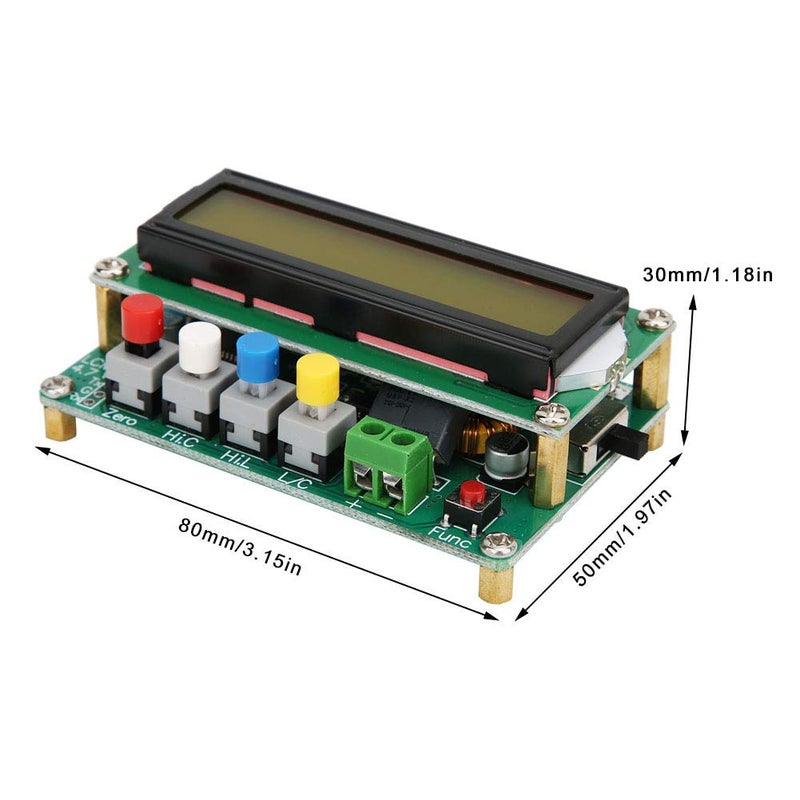 Digital Inductance Capacitance Meter Module LCD Display MiniUSB Supply 1pF 1uF 1uH 100H - Image 5