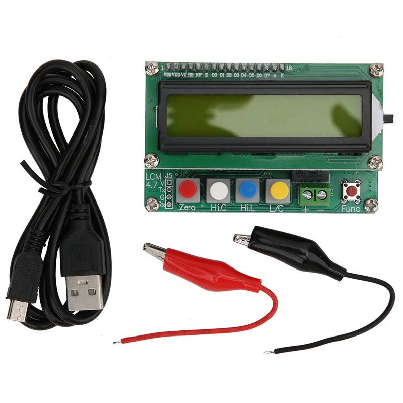 Digital Inductance Capacitance Meter Module LCD Display MiniUSB Supply 1pF 1uF 1uH 100H - Image 1