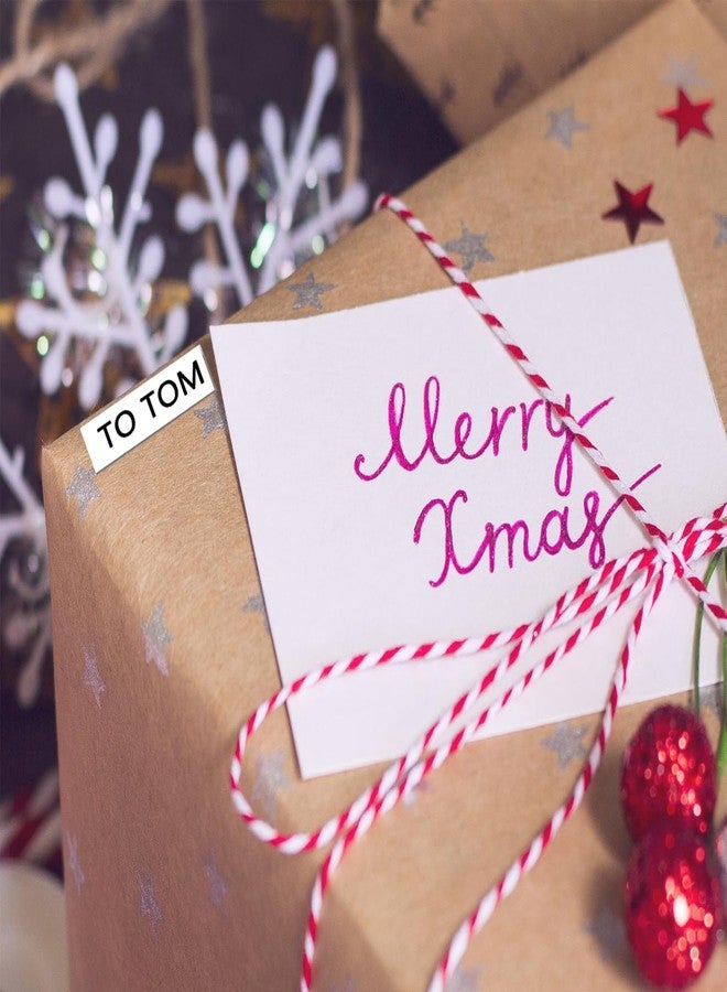 Phomemo D30 Labels- D30 Thermal Label Tape, 5/8" x 20' Non-precut Thermal Self-Adhesive Label Paper, Holiday Gift Essentials Multipurpose Labeling Tape, Name Tag - Image 2