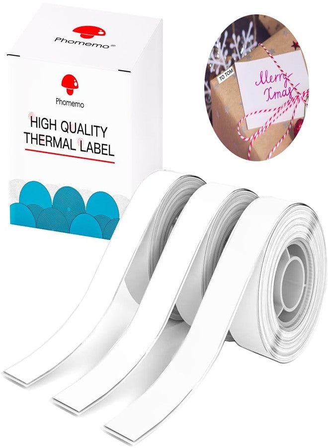 Phomemo D30 Labels- D30 Thermal Label Tape, 5/8" x 20' Non-precut Thermal Self-Adhesive Label Paper, Holiday Gift Essentials Multipurpose Labeling Tape, Name Tag - Image 1