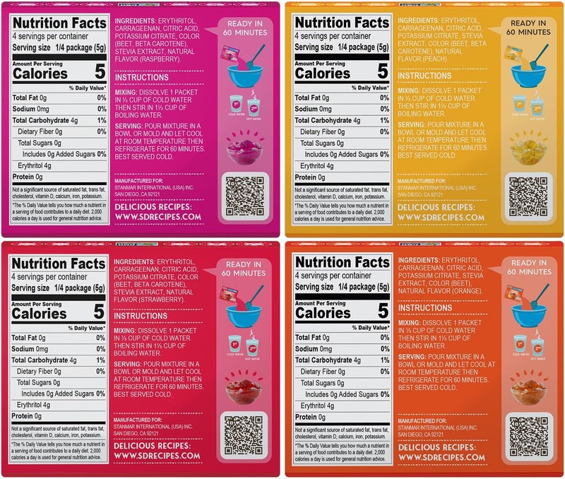 Simply Delish Simply Desserts Sugar-Free Jel Variety Pack - Image 2