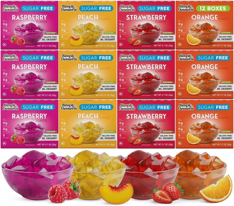 Simply Delish Simply Desserts Sugar-Free Jel Variety Pack - Image 1