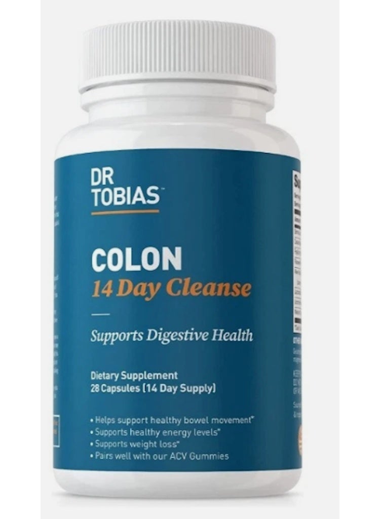 Dr. Tobias Colon 14 Day Cleanse 28 Capsules - Image 1