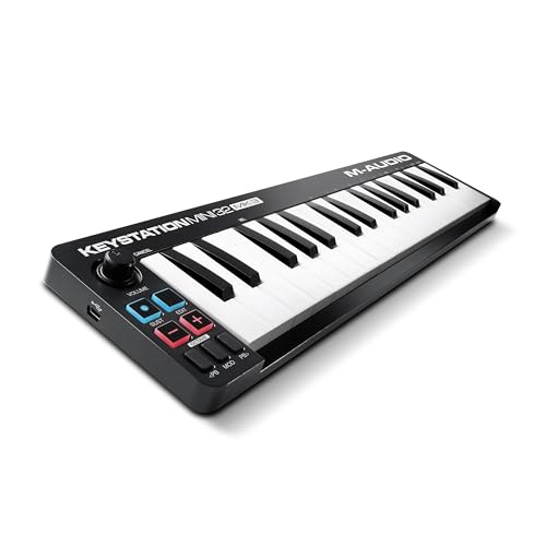 M-Audio Keystation Mini 32 MK3 | Ultra-Portable USB MIDI Keyboard Controller. - Image 1