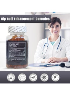 Daynee Natural Hip & Buttock Enhancement Pills – Herbal Formula for Firm, Lifted Curves with Collagen Boost & Fat Transfer – 11 Pure Ingredients, Caffeine-Free  - Image 3