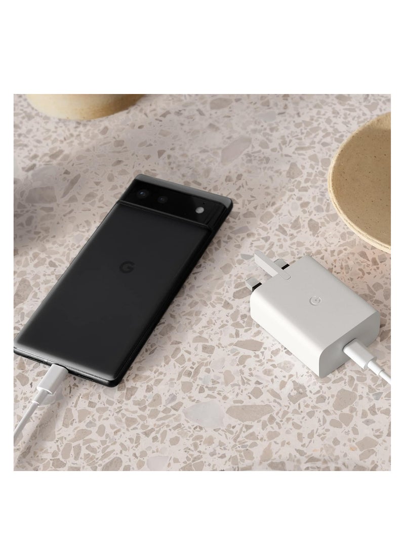 PD 30W Fast Charger - Fit for Google Pixel 10/10 Pro/9/9a/Pro/XL, 8/8a/8Pro, 7/7a/7Pro, 6/6a/6Pro, Pixel Fold & Tablet, Charging Plug and 1.0M Type C to Type C  Cable - Image 3
