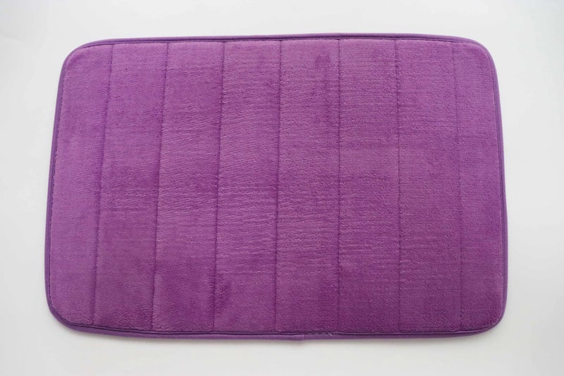 Y&D Luxury Memory Foam Bath Mat - Soft, Absorbent, Quilted, Non-Slip PVC Foam Bathroom Rug - Image 1