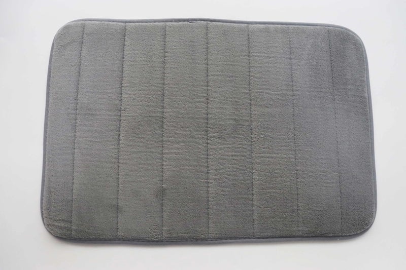 Y&D Luxury Memory Foam Bath Mat - Soft, Absorbent, Quilted, Non-Slip PVC Foam Bathroom Rug - Image 5