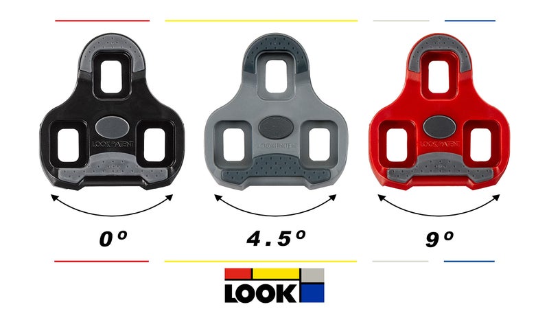 LOOK Cycle - KEO Grip Cleat Cycling Cleats – Anti-Slip Surface - Minimum Weight, Compact Size - 0° Angular Freedom - Color Black - Image 4