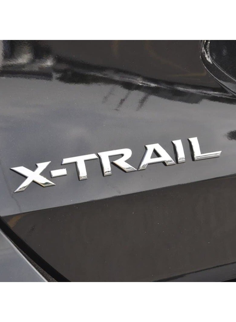SOLDOUT 3D Metal Car Letter Fender Emblem Side Rear Tail Trunk Decals Emblem Badge Sticker Decal Styling Auto Accessories (Compatible with X-Trail) - Image 2