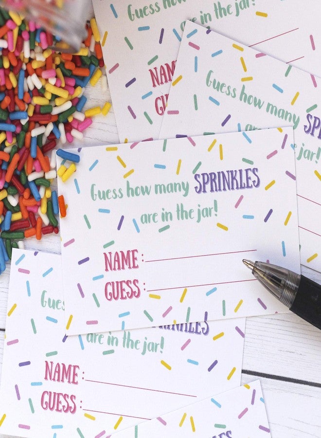 دسكتيكتفز لعبة الحفلات "كم عدد حبات الرش في البرطمان" من ديستنكتفز (لعبة اللافتات مع البطاقات) - Image 5