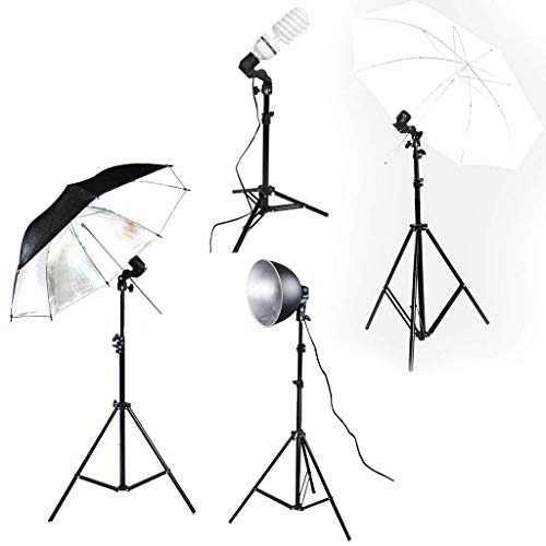 SHOPEE Photography Photo Light Lamp Bulb Single Holder E27 Socket Bracket Studio EU Plug,Black (Pack of 2) - Image 4