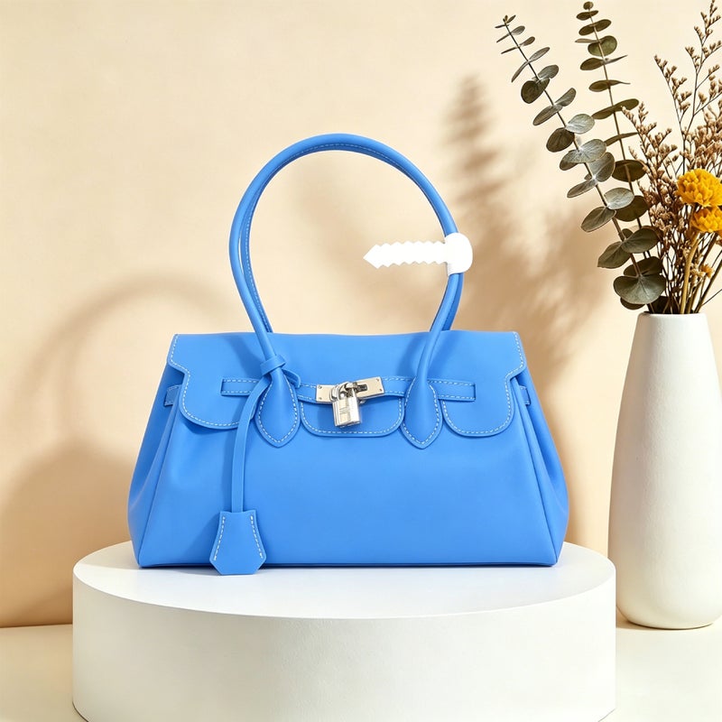 Women's Transparent PVC Jelly Tote Bag - Image 1