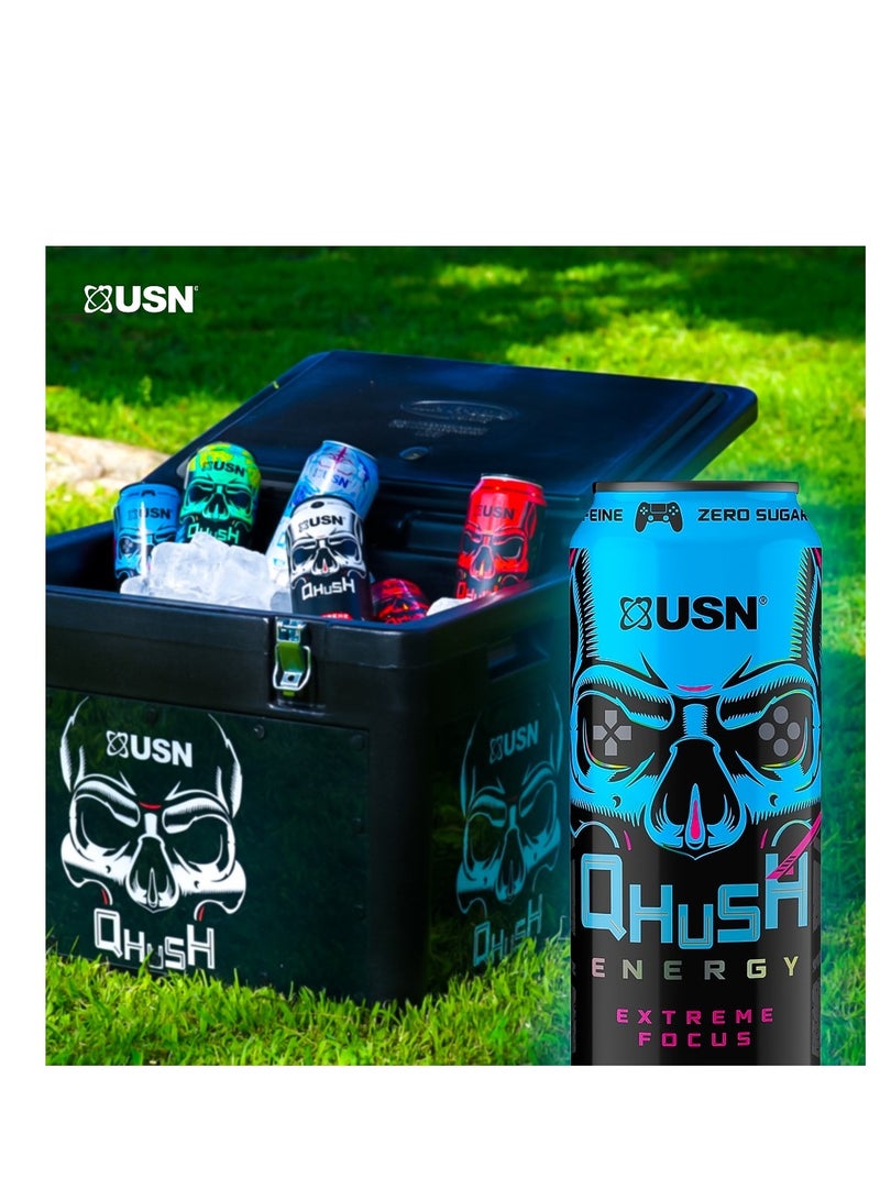 USN مشروب الطاقة قهوش تركيز شديد 500 مل عبوة من 6 - Image 4