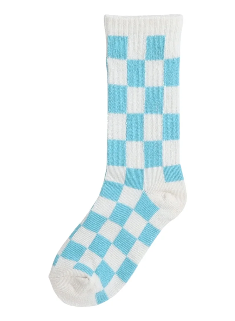 victor and jane PACK OF 6 TEXTURED CREW LENGTH PRINTED SOCKS