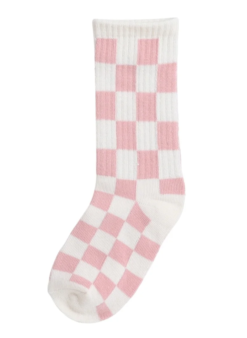 victor and jane PACK OF 6 TEXTURED CREW LENGTH PRINTED SOCKS