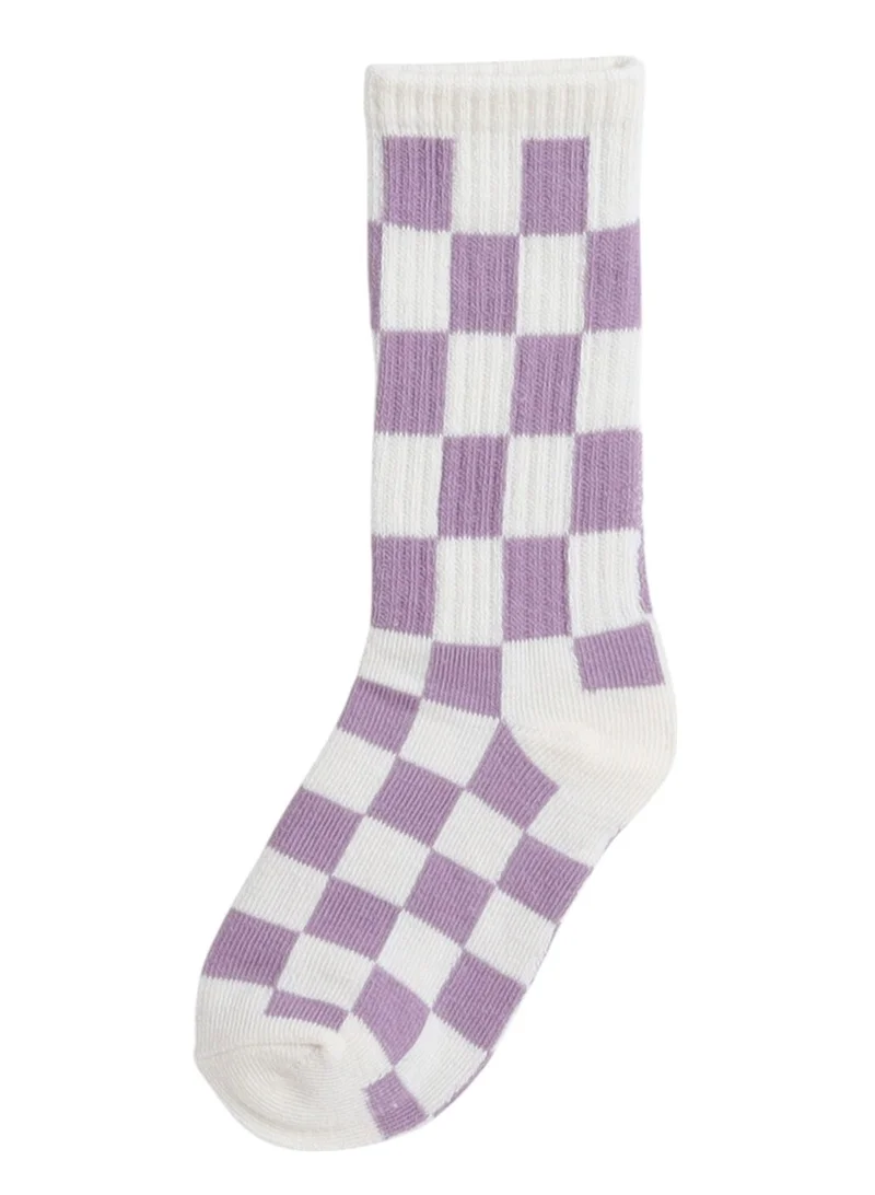victor and jane PACK OF 6 TEXTURED CREW LENGTH PRINTED SOCKS