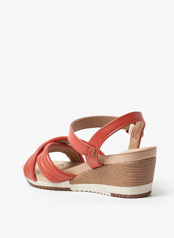 MODARE Modare Ladies Wedge Sandals Cinnamon | Made In Brazil
