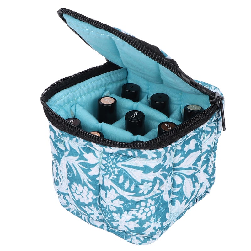 Nail Polish Carrying Case Portable 9 Grids Nail Polish Storage Organizer Bag Holder - Image 3