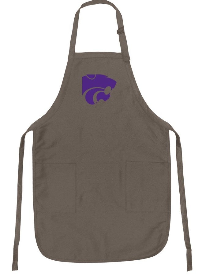 Broad Bay Kansas State Apron K-State Logo Gift for Man or Woman Him Her - Image 1