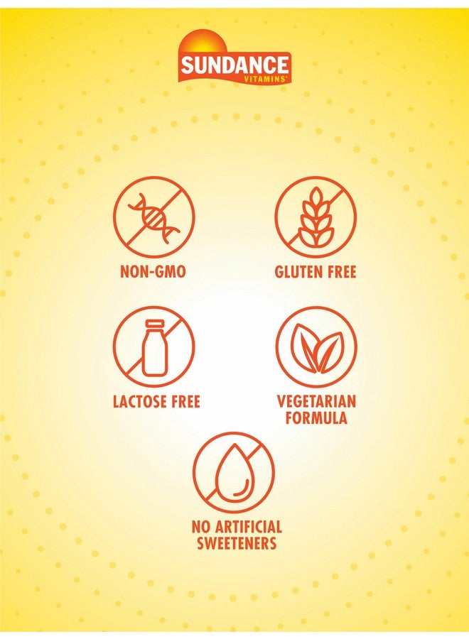 Sundance Calcium with Vitamin D3 | 600mg | 200 Caplets | Vegetarian, Non-GMO, and Gluten Free Supplement - Image 3