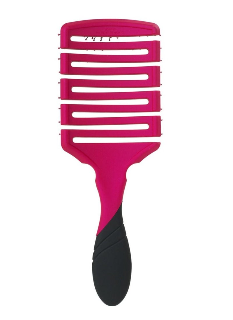 Wet brush Wet Pro Flex Dry Paddle Pink, Omniflex Brush Head, Open Vented Design, Heat Resistant Heatflex Bristles, Larger Surface Area, Wet Hair Detangling  - Image 2