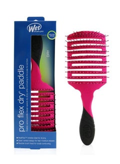 Wet brush Wet Pro Flex Dry Paddle Pink, Omniflex Brush Head, Open Vented Design, Heat Resistant Heatflex Bristles, Larger Surface Area, Wet Hair Detangling  - Image 3