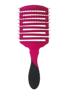 Wet brush Wet Pro Flex Dry Paddle Pink, Omniflex Brush Head, Open Vented Design, Heat Resistant Heatflex Bristles, Larger Surface Area, Wet Hair Detangling  - Image 1