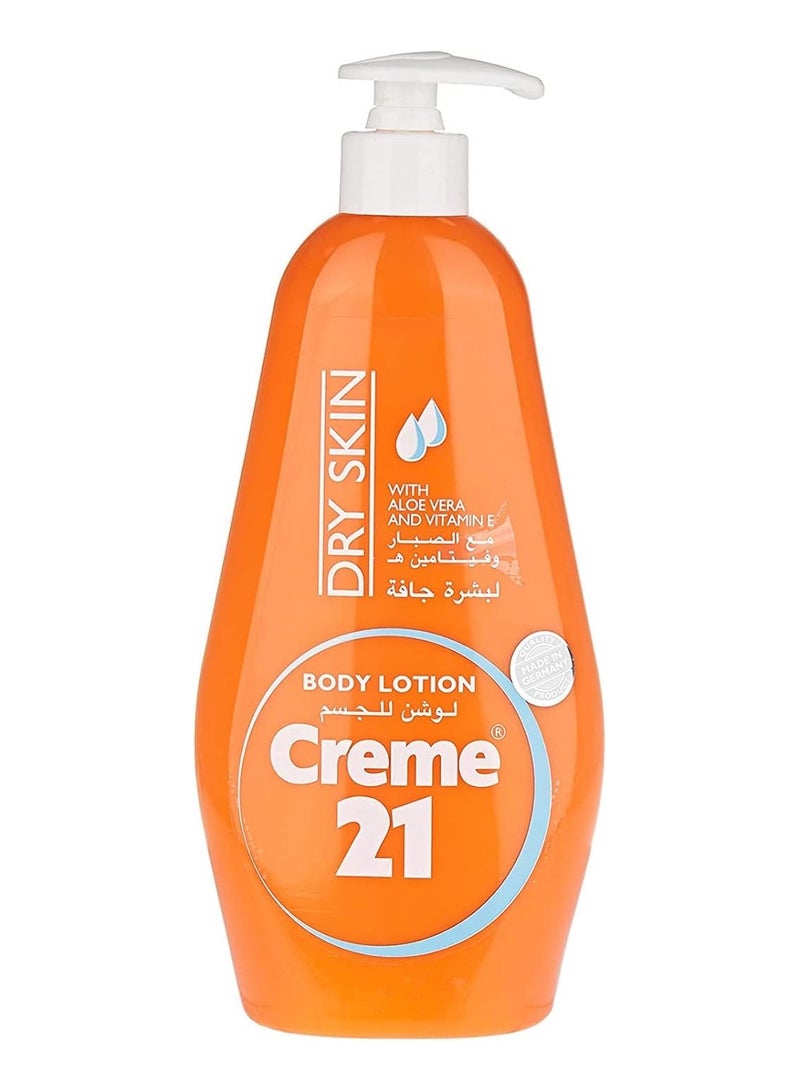 Creme 21 Dry Skin Body Lotion - 600 ml - Image 1