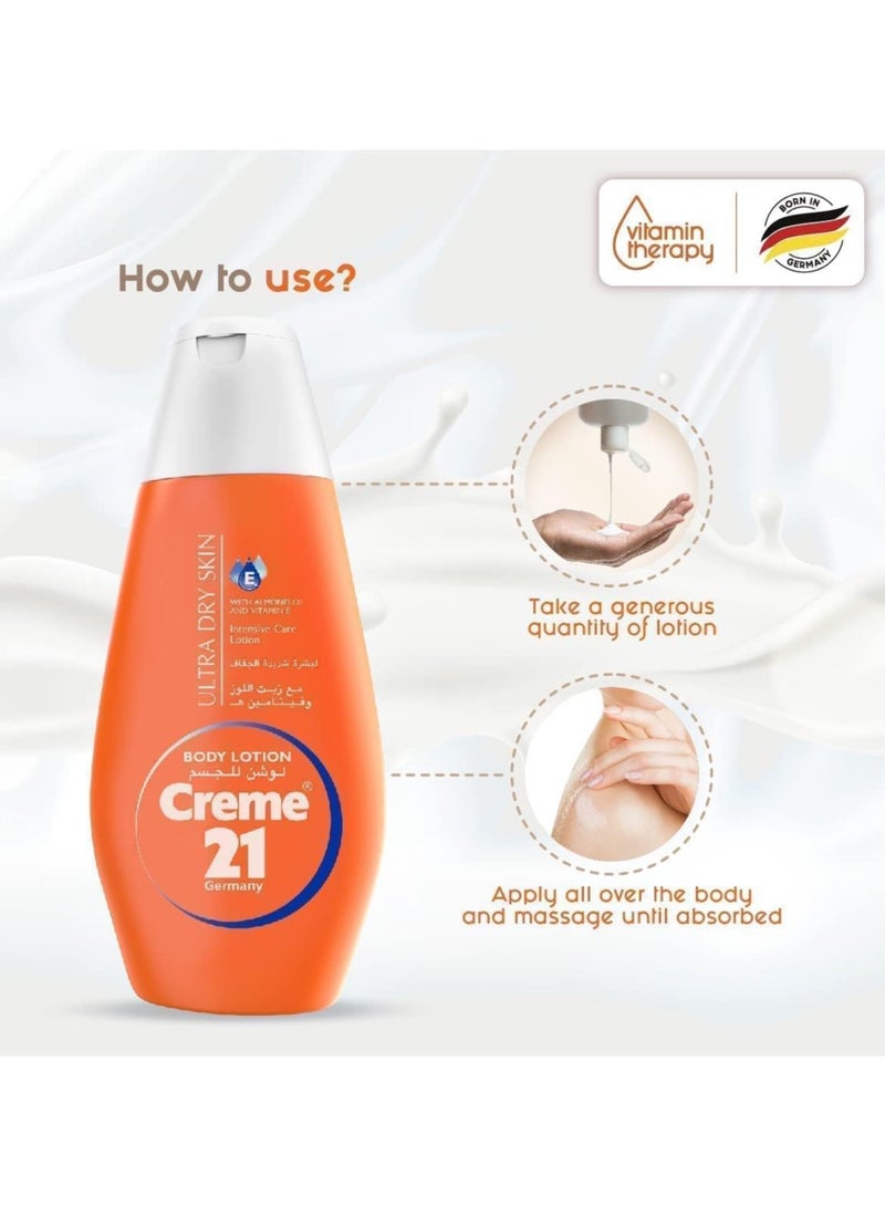 Creme 21 Dry Skin Body Lotion - 600 ml - Image 4