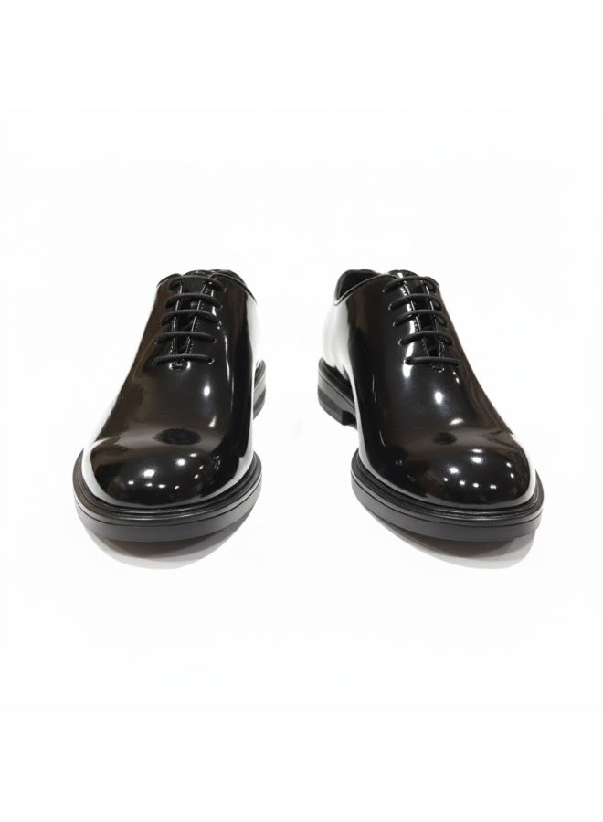 جزمه رجالي فرنيه برباط مع نعل رابر مقاوم للانزلاق - متوفر بمختلف المقاسات - لون اسود - Image 5