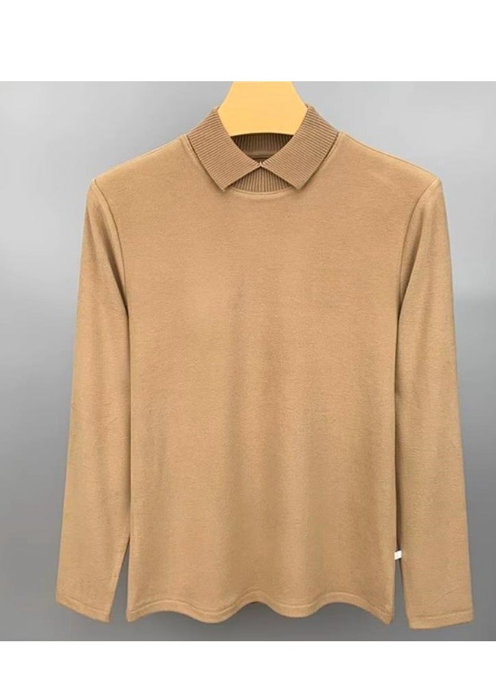 Men's Loose Oversized Hoodie Base Shirt - Image 2