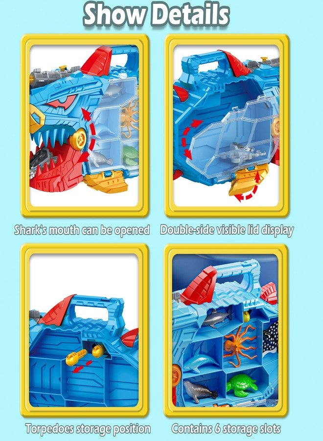 Frontoytall Shark Toys Deep Sea Creatures Ocean Animal Toy for Kids Age 3+ - Image 3